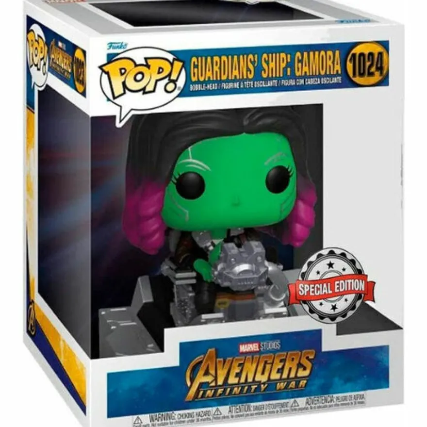POP Figur Marvel Avengers Infinity War Guardians Schiff Gamora Exklusiv