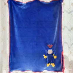 Poppy Playtime Kuscheldecken Huggy Wuggy Fleece Blanket Roll Decke Sofa Quilt 100x170