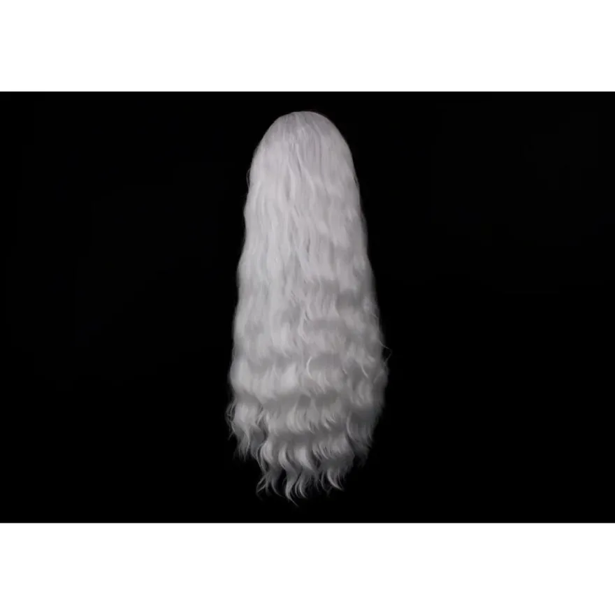 Porsmeer Lace Front Perücke Lang Lockig Gewellt für Damen, 13x4 Glueless Wig