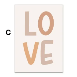 Poster Baby Motive Sonne Liebe Wolke Rakete Regenbogen Erdbeere Träume groß u