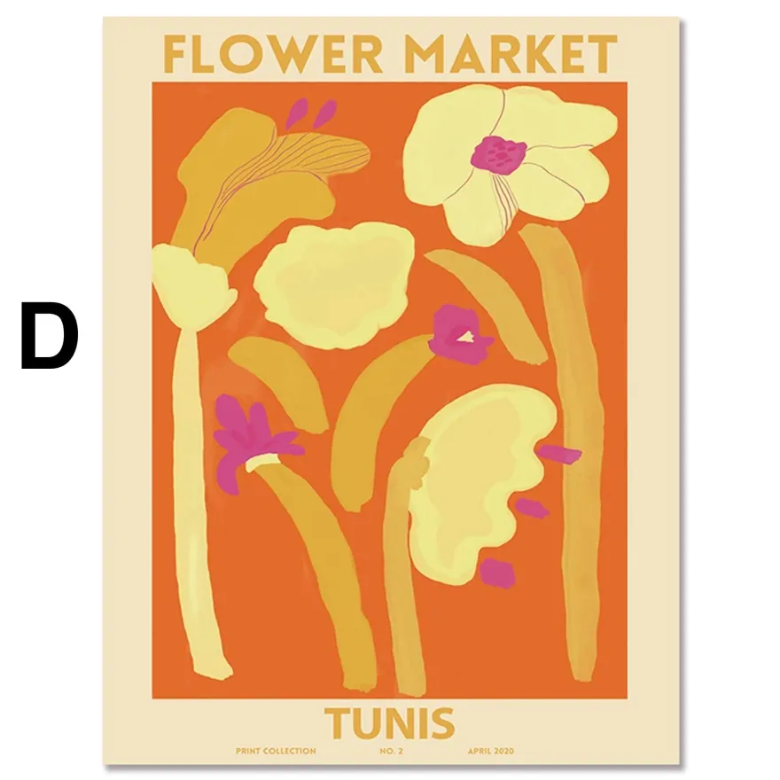 Poster Matisse Flower Market Museum | Bilder Wohnzimmer | Wandbilder Schlafzi