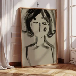 Poster Wandbilder Wohnzimmer · Abstrakte Kunst Hände Spielkarten · Bilder ohn