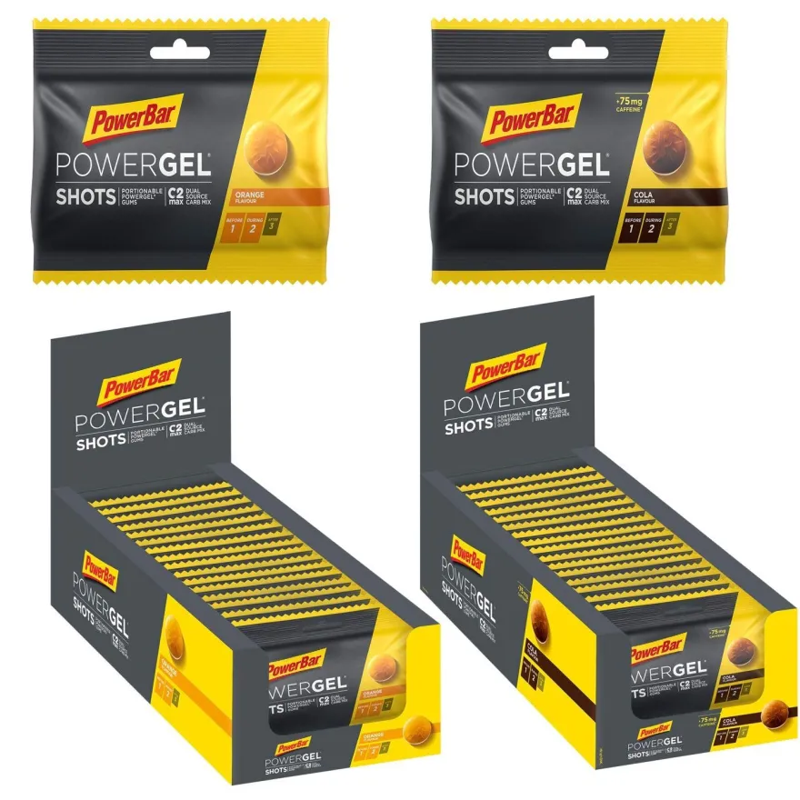 PowerBar Ride Gel Shots Raspberry - 1440g