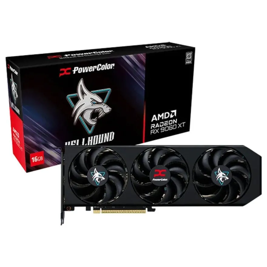 Powercolor Radeon RX9060XT Hellhound OC 16GB