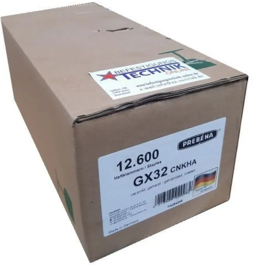 Prebena GX Klammern 32mm verzinkt Paslode S16 ZH-32 IM200/50 S200-S16 4200 S-16 12,6M