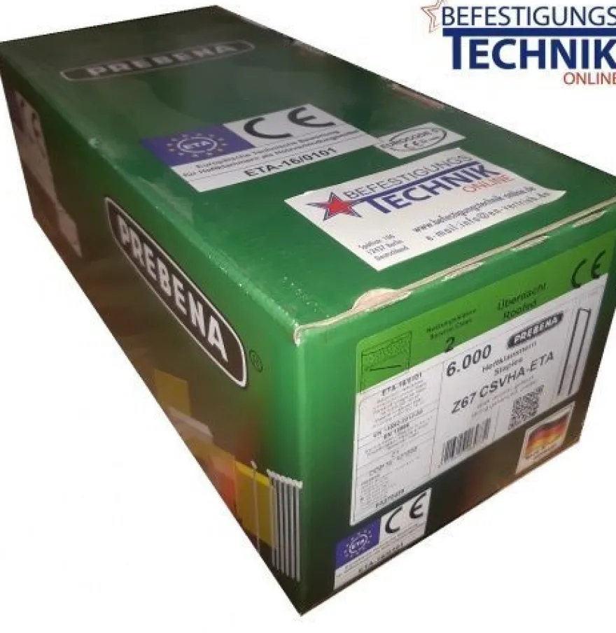 Prebena Klammern Z 67mm CSVHA ETA verzinkt für 5C-Z75 Haubold KG 700 Tjep PQZ KL-57 6