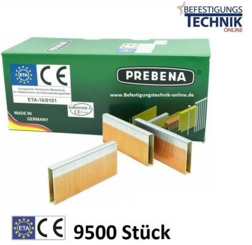 Prebena Klammern Z 50mm CSVHA ETA verzinkt für 5C-Z75 Haubold KG 700 Tjep PQZ KL-57 9