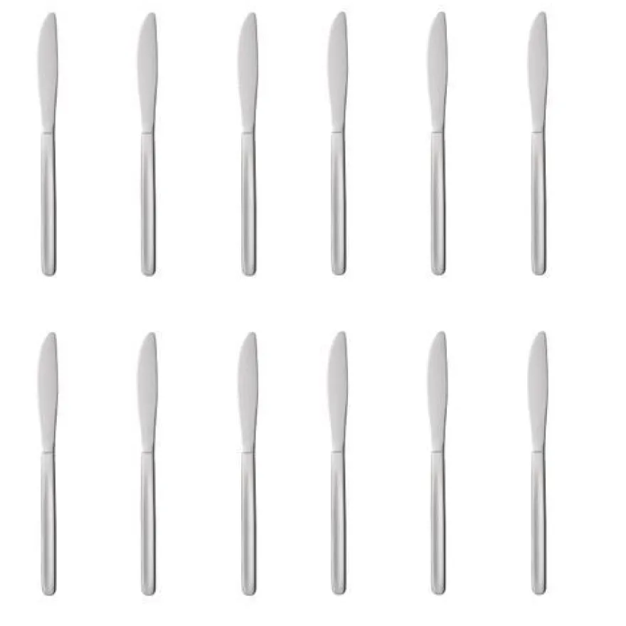 Preiswertes Tafelmesser-Set, 12-teilig - Hendi 764015