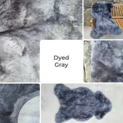 Premium Merino Schaffell Schaffelle Fell Lammfell Natur geschoren dichte Wolle