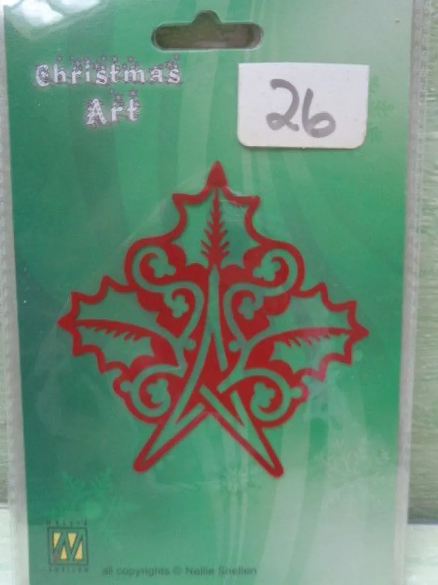 Präge Prickel Stick - Schablonen Weihnachten Nellie Snellen Joy Avec Marianne Design