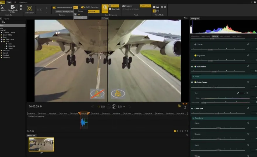 ProDAD Mercalli V6 SAL+ WIN - Professionelle Videobearbeitung - Download Version