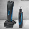 ProfiCare Haar-/Bartschneider + Nasentrimmer PC-HSM/R 3052 schwarz-blau