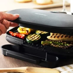 Progress Smartstone Health Grill Kontaktgrill Toaster Multigrill mit Tropfschale