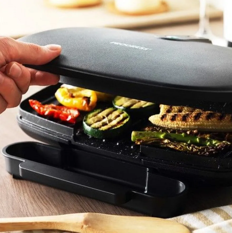 Progress Smartstone Health Grill Kontaktgrill Toaster Multigrill mit Tropfschale
