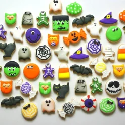 PTaizjjz Halloween Ausstechformen Set, 12 Stück Mini Edelstahl Ausstecher für