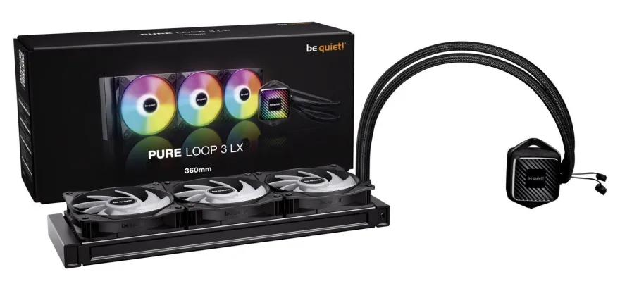 Pure Loop 3 LX 360mm, Wasserkühlung schwarz