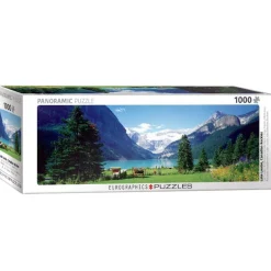 Puzzle - Lake Louise in den Kanadischen Rockies - 1000 Teile
