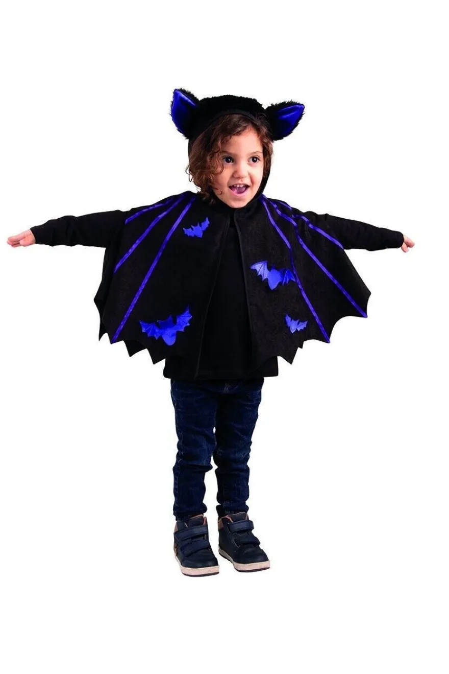 PxP 12714 - Fledermaus Cape, Kinder Halloween Kostüm, Gr. 92 - 128