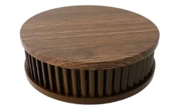 Pyrexx PX-1 Holz Optik Dunkel Rauchwarnmelder Rauchmelder Brandmelder Design
