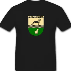 Pzgrenbtl 22 Panzergrenadierbataillon 22 Militär Bundeswehr - T Shirt #4941