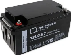 Q-Batteries 12LC-67 12 V 67 Ah AGM Deep-Cycle-Akku