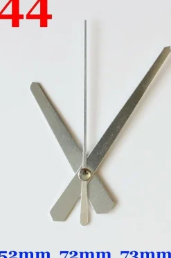 Quarz Uhrwerk Mechanismus lautlos geräuschlos Uhrzeiger Zeiger kurz lang SILBER