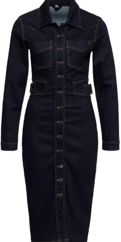 Queen Kerosin Damen Workwear Pencil Dress QKI36003