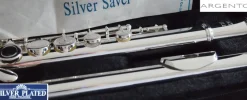 Querflöte FL 311 925 Sterling-Silver pl. Profi Spitzdeckelmechanik geschlossene Klapp