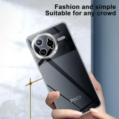QULLOO Hülle für Xiaomi Poco F7 Ultra 5G - Kristallklare, ultradünne