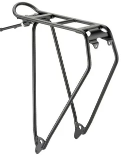 Racktime Gepäckträger Lightit schwarz | Laufradgröße: 28 Zoll