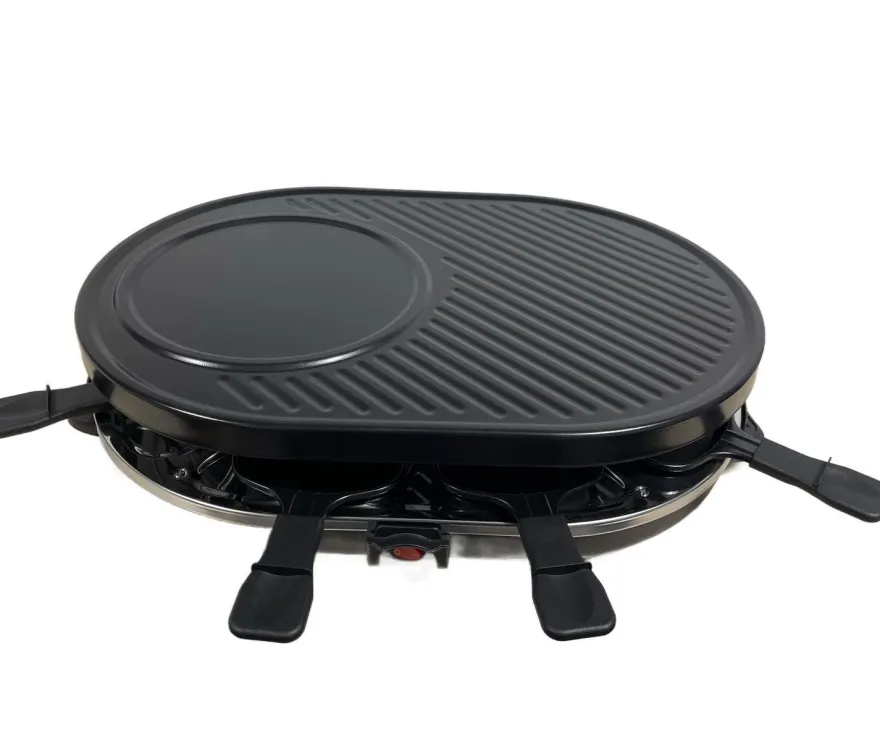 Raclette-Party-Grill für 8 Personen Tischgrill Raclettegrill Partygrill