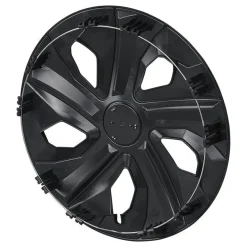 Radblenden-Set Moon Ring Carbon Schwarz 14 Zoll 4 Stück im Displaykarton