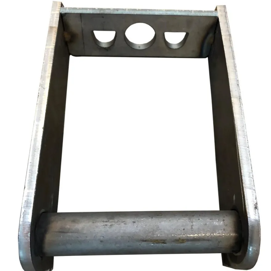 Rahmen MS03 Aufnahme zum anschweißen / Schnellwechsel Adapter SW03 Minibagger