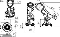 Railblaza HEXX Rod Holder Angelrutenhalter 11-4189-11