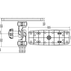 Railblaza StarPort Fishfinder Halterung Mount R-Lock R 02-4141-11