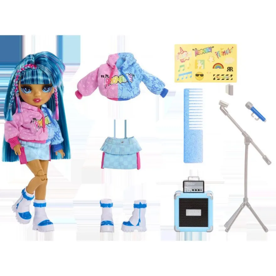 Rainbow High Jr High Rockband Fashion Dolls - Skyler