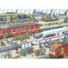 Ravensburger Besetztes Bahnhofspuzzle 2x24 Teile