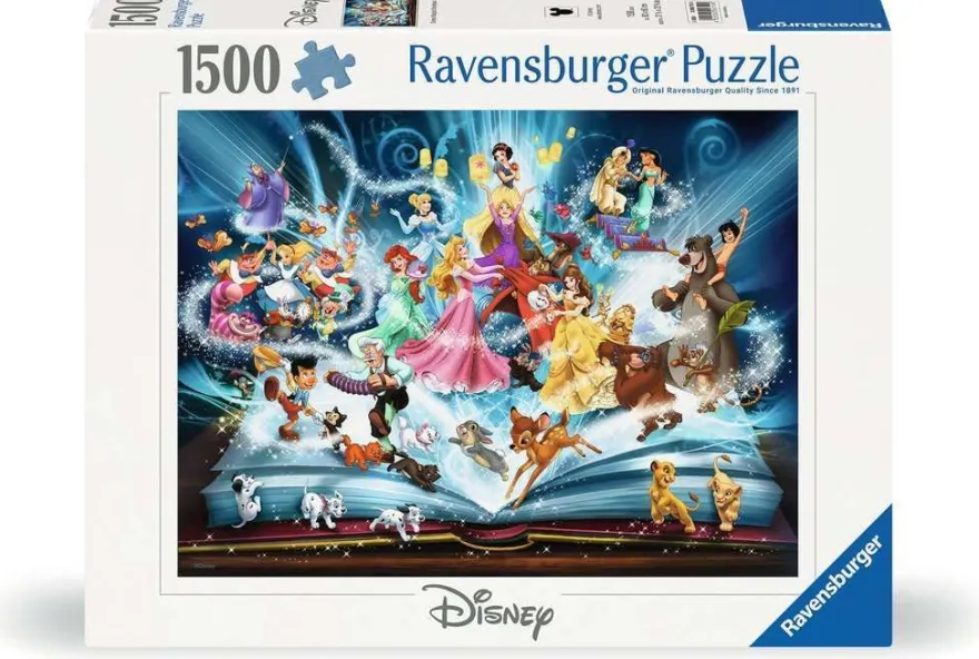 Ravensburger Disney's magisches Märchenbuch – Puzzle 1500 Teile