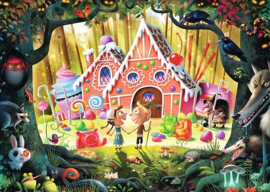 Ravensburger Hänsel und Gretel 1000 Teile Puzzle