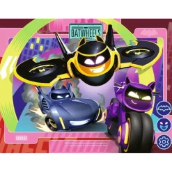 Ravensburger Puzzle Batwheels, 4in1 (12, 16, 20, 24 Teile)