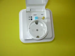RCD-09 Unterputz Steckdose, Fehlerstrom Schutzschalter, FI-Schalter, 30mA