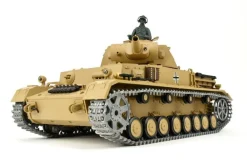 RC Panzer „Kampfwagen IV Ausf. F-1“ Heng Long 1:16 Grau mit R&S+Metallgetriebe+Metall