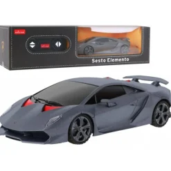 RC Sportwagen 1:24 Ferngesteuerter Lamborghini Sesto Elemento Grau