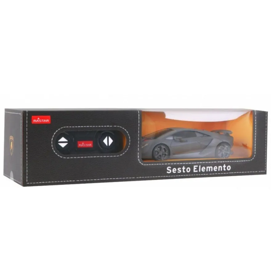 RC Sportwagen 1:24 Ferngesteuerter Lamborghini Sesto Elemento Grau