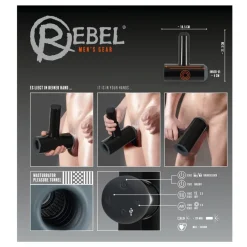 Rebel Masturbator Vagina Herren cup pussy to go Silikon Männer Spielzeug Ø 4cm