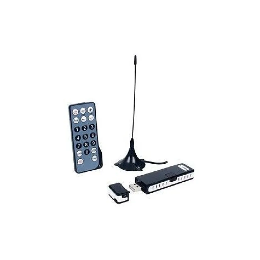 Receiver USB DVB-T für PC und Notebook + Software TV
