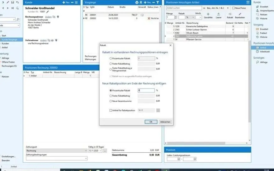 Rechnungs-Druckerei 2026 Pro - !! Kein Abo !! - PC Download Version