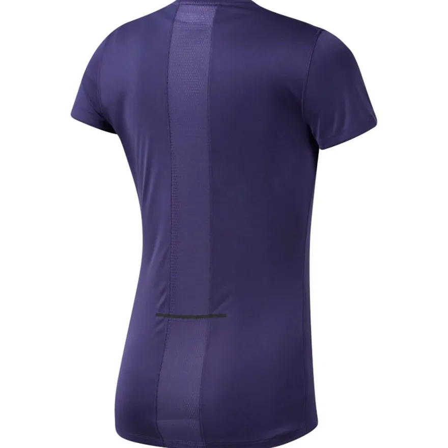 Reebok Womens Running Shirt ss purple - EC2942