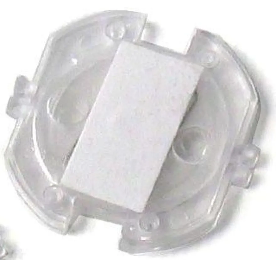 reer Steckdosenschutz klebbar transparent - 10er-Pack