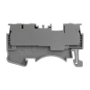 Reihenklemme 1.5mm2 3 Leiter Durchgangsklemme 1P Grau Klemblöcke 3916